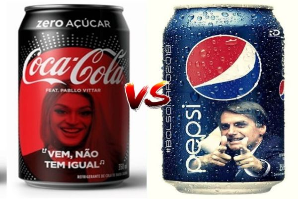 Coca-Cola sofre prejuízo milionário com latinha de Pabllo Vittar e Pepsi dispara recorde com Bolsonaro