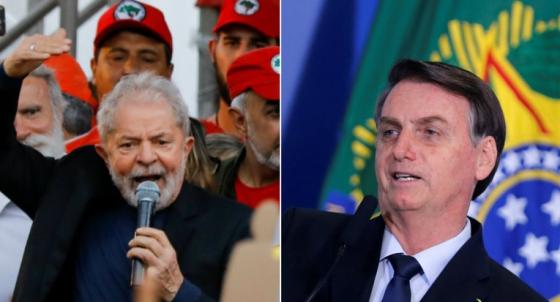 Lula e Bolsonaro aparecem com diferença de 11%
